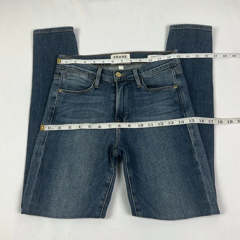 Frame Denim Women’s 25 Le High Skinny Distressed Stretchy Jean - Picture 8 of 15